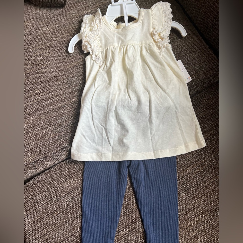NWT Starting Out top / leggings set size 18M